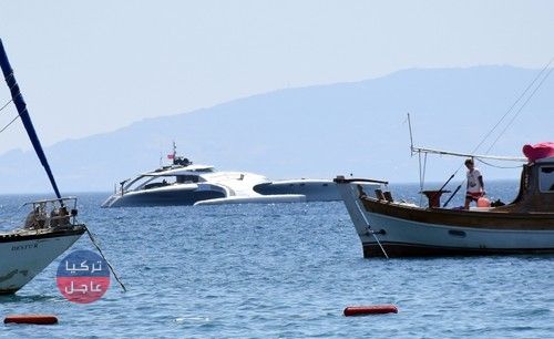 يخت أداسترا الخيالي يرسو في ميناء ولاية بودروم التركية...(بالصور) يخت أداسترا الخيالي يرسو في ميناء ولاية بودروم التركية...(بالصور)