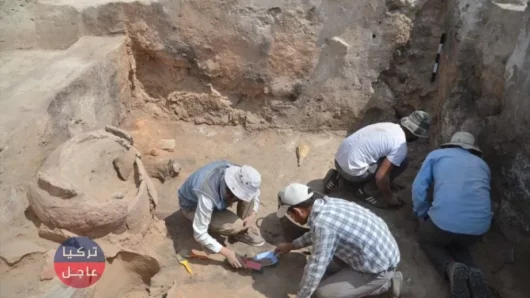 فرقة من علماء الآثار تتمكن من اكتشاف معبد عمره ألفين و100 عام وسط تركيا