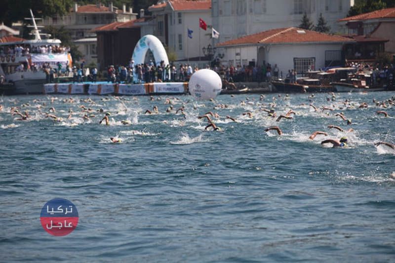 مضيق البوسفور في إسطنبول مغلق بسبب تراكم الـ"سباحين".