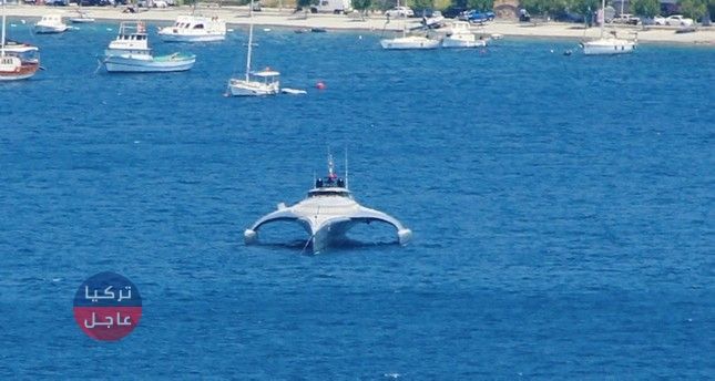 يخت أداسترا الخيالي يرسو في ميناء ولاية بودروم التركية...(بالصور) يخت أداسترا الخيالي يرسو في ميناء ولاية بودروم التركية...(بالصور)