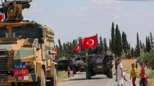القوات التركية والأمريكية تسيّر الدورية الـ18 في "منبج" السورية