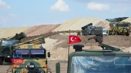 تركيا ترسل تعزيزات عسكرية إلى الحدود مع سوريا