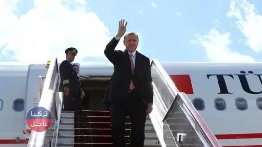 أردوغان يصل الى طهران لحضور القمة الثلاثية