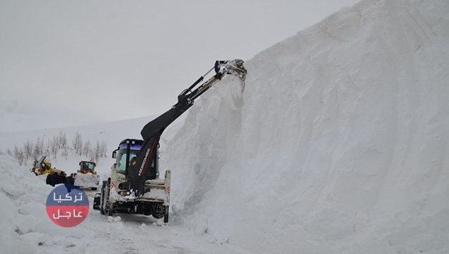 لا يصدق ثلوج بسماكة 10 أمتار بولاية "موش" .. شاهد بالصور