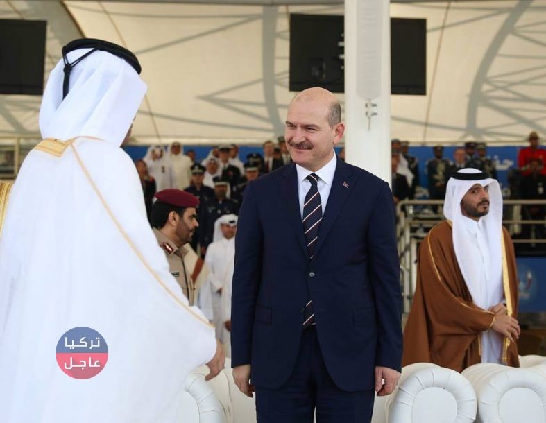 وزير الداخلية التركي سليمان صويلو في قطر (صور)