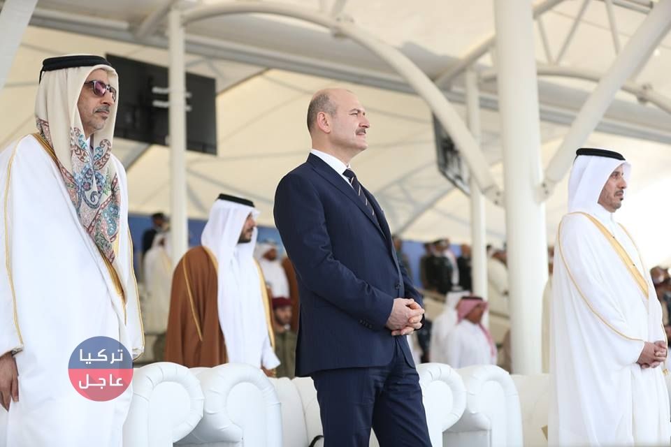 وزير الداخلية التركي سليمان صويلو في قطر (صور)