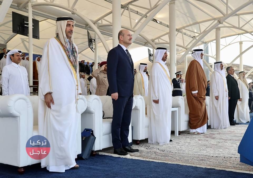 وزير الداخلية التركي سليمان صويلو في قطر (صور)