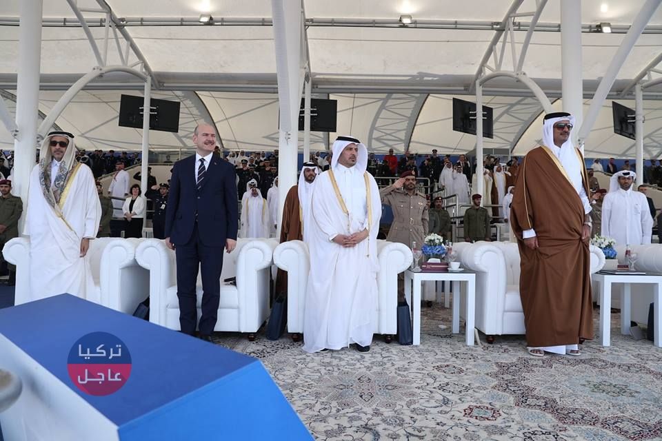 وزير الداخلية التركي سليمان صويلو في قطر (صور)