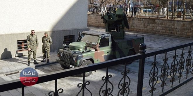 تركيا تدفع بمنظومة "الرمح" الى الحدود للمشاركة في معركة شرق الفرات (صور)