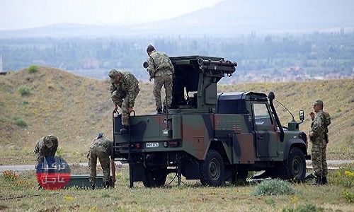 تركيا تدفع بمنظومة "الرمح" الى الحدود للمشاركة في معركة شرق الفرات (صور)