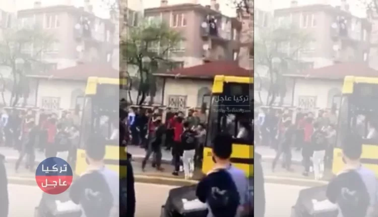 شاب سوري يقوم بعمل جنوني في بورصا ... فيديو ينتشر بكثرة بين الأتراك