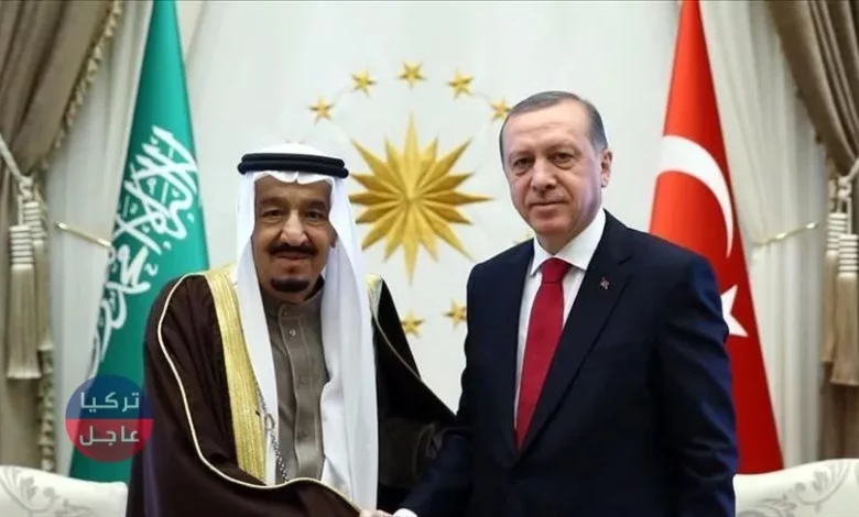 الرئيس أردوغان يهاتف ملك السعودية سلمان بن عبد العزيز