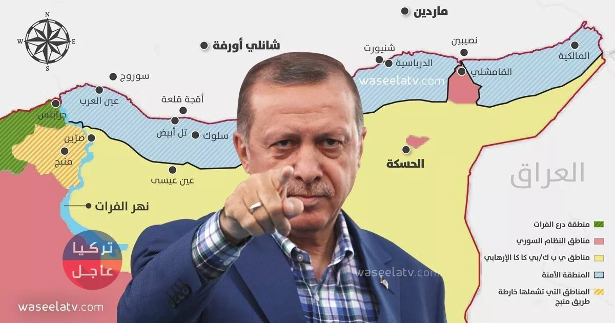 أردوغان يؤكد إصرار تركيا على إنهاء الممر الإرهابي شرقي الفرات .. إليكم التفاصيل