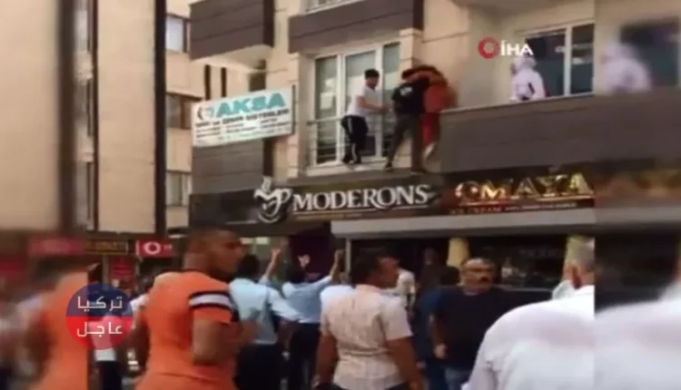 حريق في مبنى يقطنه سوريون في أسنيورت بإسطنبول