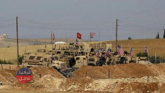 وفد أمريكي تحت اشراف القوات التركية يصل الحدود السورية مقابل تل أبيض