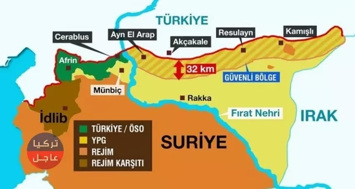 تفاصيل جديدة حول المنطقة الآمنة في سوريا تنشرها صحيفة تركية