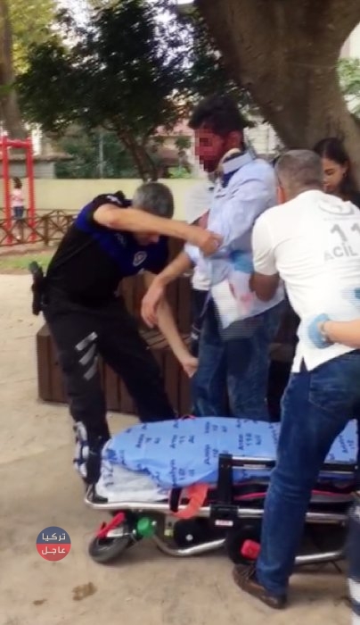 رجل يهشم أنف صديقه في أنطاليا بلكمة واحدة وهذا ماحل به (صور + فيديو)