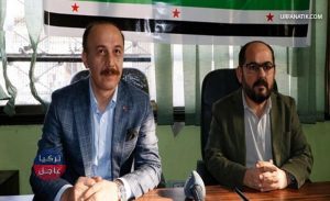 والي أورفة التركية يزور تل أبيض شمال الرقة (صور)