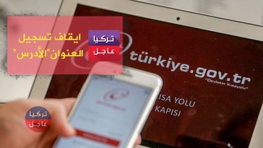 تركيا تعلن إيقاف تسجيل العنوان "الأدرس" في النفوس وعبر تطبيق إي دولات e-Devlet