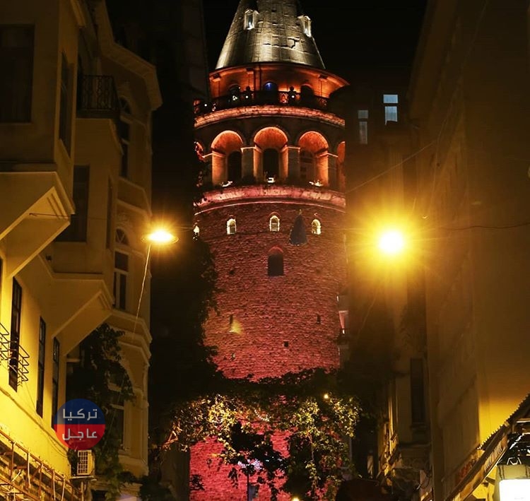 تركيا.. معظم معالم اسطنبول تضاء باللون البرتقالي تعرف على السبب...