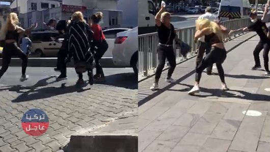 أربعة نساء ينهلن على رجل بالضرب في أسنيورت وكمرة توثق المشهد (فيديو)