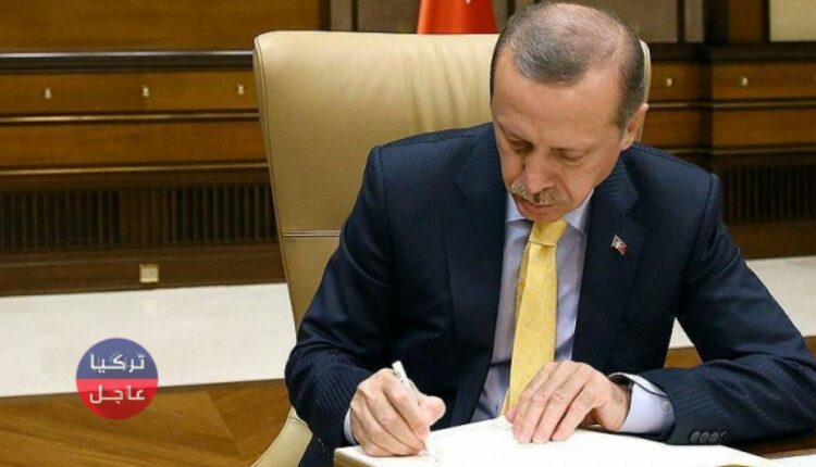 الرئيس رجب طيب أردوغان يقسم وزارة الى وزارتين منفصلتين
