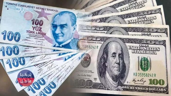 100 دولار كم ليرة تركية تساوي اليوم