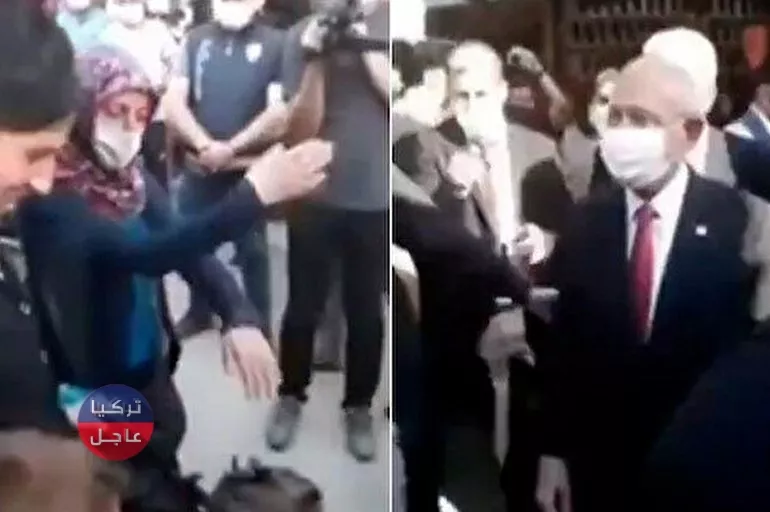 امرأة تُحرج رئيس حزب الشعب الجمهوري المعارض وتطرده (فيديو)