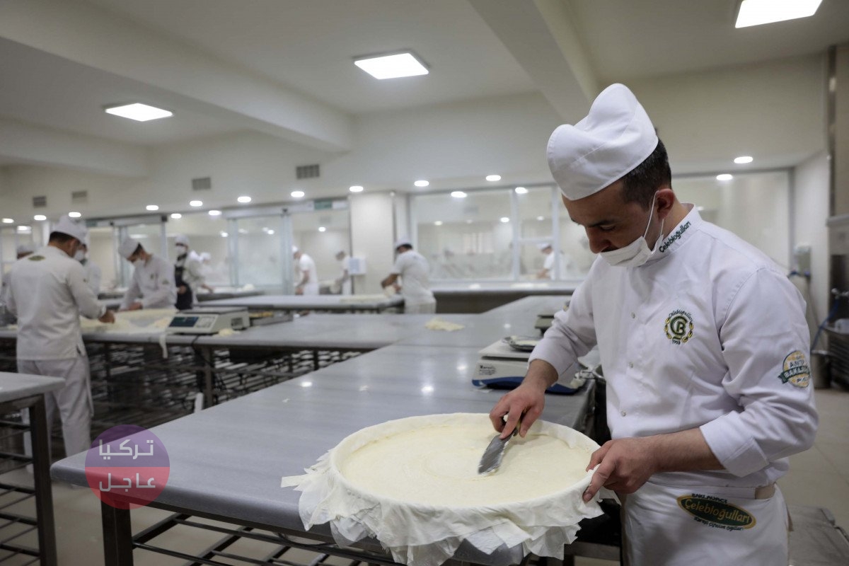 رقم ضخم لكمية البقلاوة اليومية المنتجة في غازي عنتاب خلال شهر رمضان رقم ضخم لكمية البقلاوة اليومية المنتجة في غازي عنتاب خلال شهر رمضان