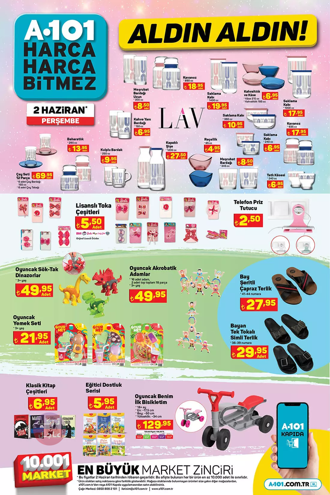 أقوى عروض يطرحها ماركيت يوزبير A101 شاملة وبأرخص الأسعار