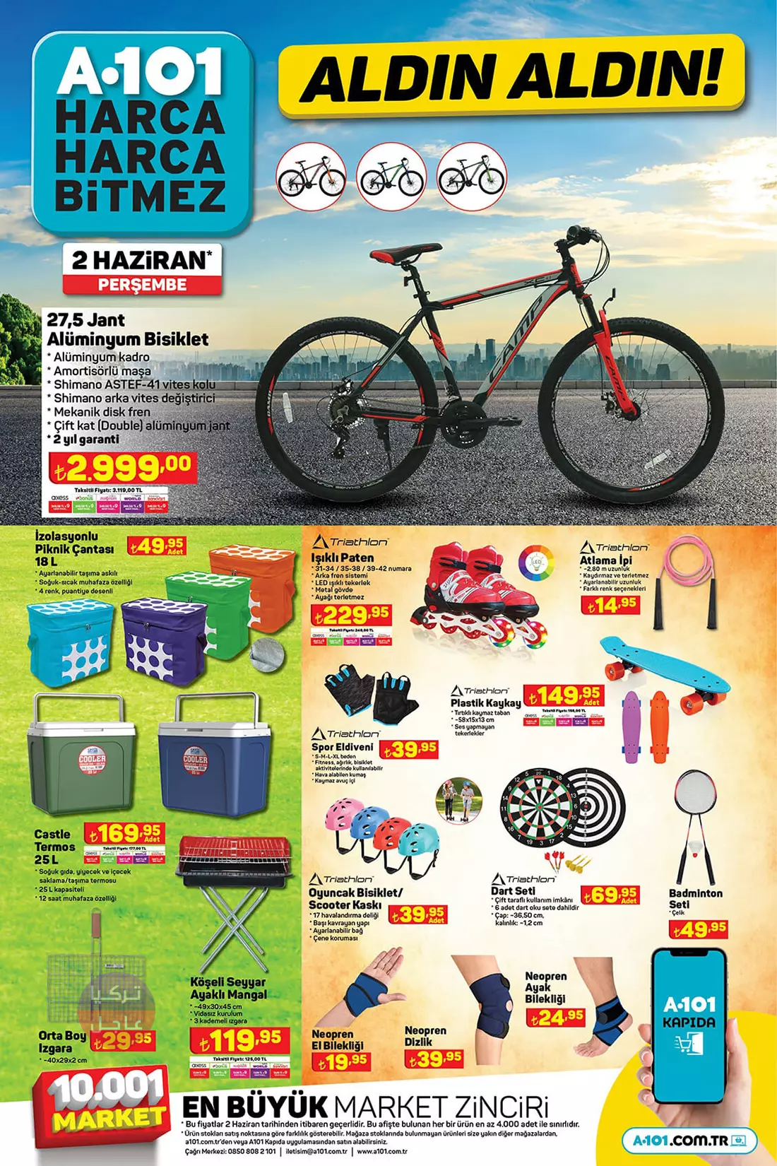 أقوى عروض يطرحها ماركيت يوزبير A101 شاملة وبأرخص الأسعار