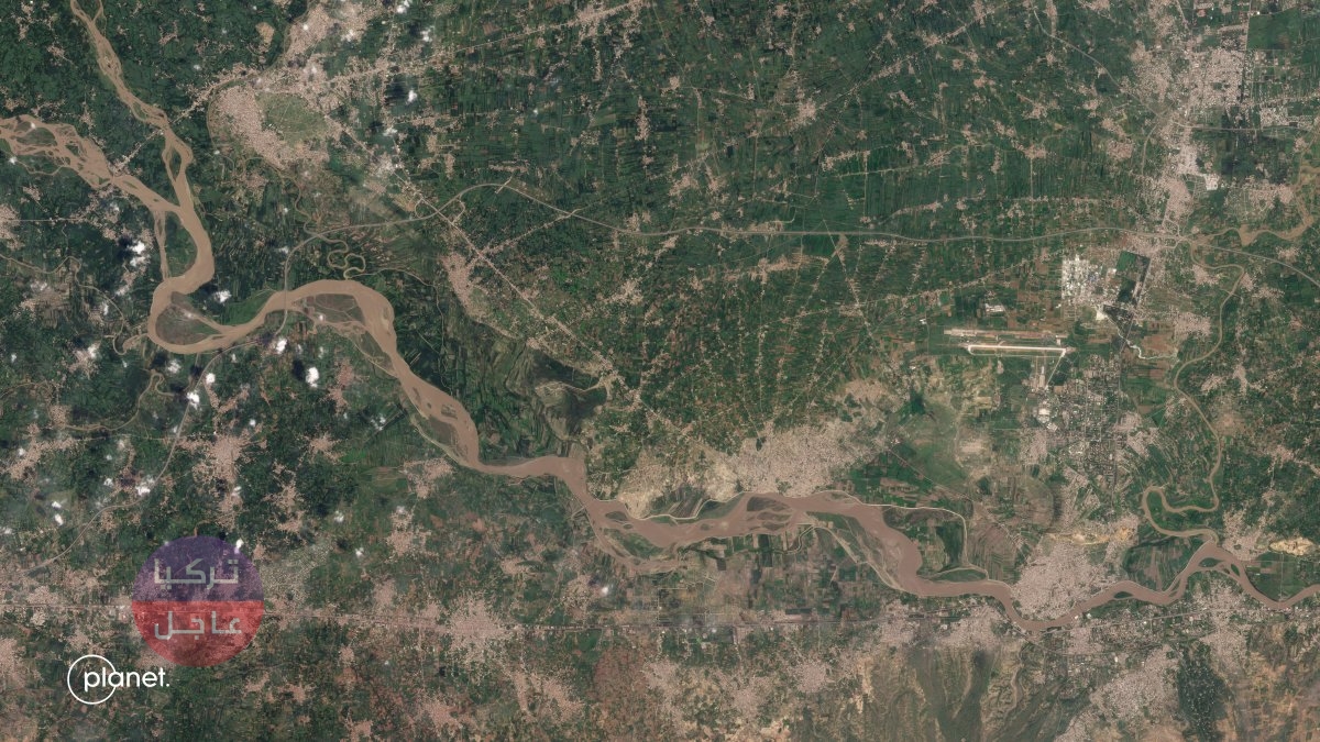 صور من الأقمار الصناعية تظهر مدى تعرض الأراضي الباكستانية لكارثة الفيضانات صور من الأقمار الصناعية تظهر مدى تعرض الأراضي الباكستانية لكارثة الفيضانات