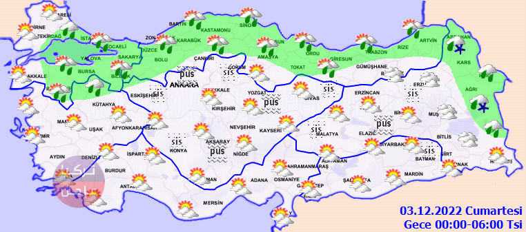 حالة الطقس العامة! خرائط توزع الأمطار في تركيا اليوم الجمعة 02.12.2022 حالة الطقس العامة! خرائط توزع الأمطار في تركيا اليوم الجمعة 02.12.2022