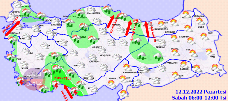 بعد العواصف الغزيرة ثلوج قادمة الى عدة مناطق من تركيا! شاهد توزع الثلوج والأمطار بالخرائط بعد العواصف الغزيرة ثلوج قادمة الى عدة مناطق من تركيا! شاهد توزع الثلوج والأمطار بالخرائط