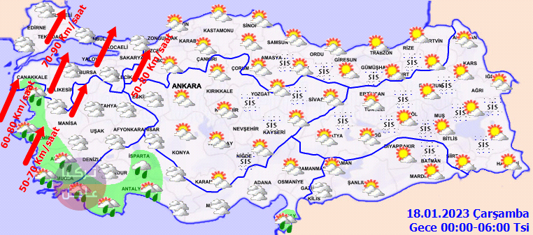 خرائط توزع الأمطار من الأرصاد الجوية التركية اليوم الثلاثاء 17.01.2023 خرائط توزع الأمطار من الأرصاد الجوية التركية اليوم الثلاثاء 17.01.2023