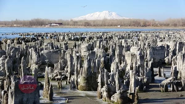 عمرها 800 ألف سنة.. انحسار بحيرة في تركيا يكشف عن ظاهرة طبيعية نادرة عمرها 800 ألف سنة.. انحسار بحيرة في تركيا يكشف عن ظاهرة طبيعية نادرة