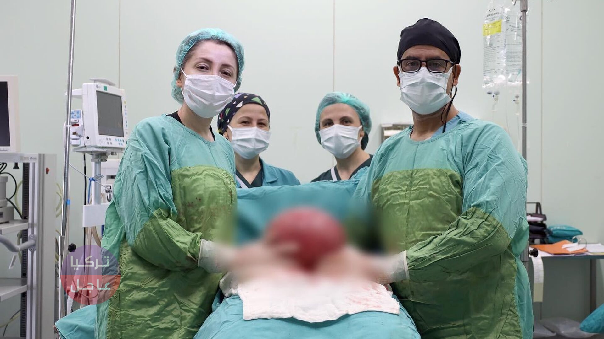 Urgent Turkey » Accident that shook Turkey.. 3kg 750g tumor removed from woman’s stomach