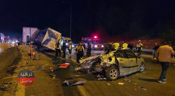 عاجل | حادث سير لأكثر من 10 سيارات في أضنة يخلف قتلى وجرحى