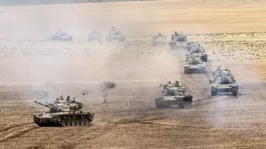 تركيا تلوح بعملية عسكرية برية داخل الأراضي السورية