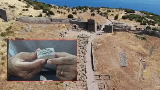 اكتشاف قطعة أثرية لا تقدر بثمن يعود تاريخها إلى 1800 سنة في ولاية تركية