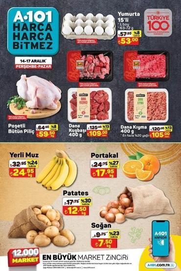 إليكم عروض متاجر A101 هذا الأسبوع