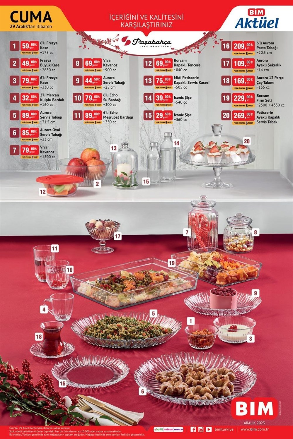 شاشات وألبسة وأدوات مطبخ وغيرها... متاجر بيم BİM تعلن عن عروضها الأخيرة في 29 ديسمبر الجاري شاشات وألبسة وأدوات مطبخ وغيرها... متاجر بيم BİM تعلن عن عروضها الأخيرة في 29 ديسمبر الجاري