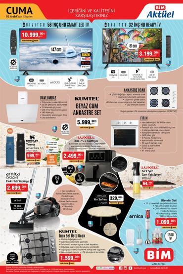 سلسلة متاجر بيم BİM تطرح جملة من العروض مع انطلاق شهر ديسمبر 2023