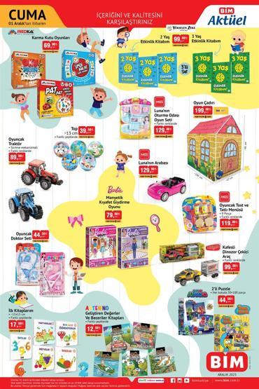 سلسلة متاجر بيم BİM تطرح جملة من العروض مع انطلاق شهر ديسمبر 2023