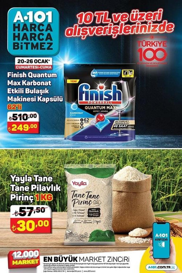 للفترة بين 20 إلى 26 يناير 2024.. عروض رائعة يعلن عنها متجر يوزبير A101 للفترة بين 20 إلى 26 يناير 2024.. عروض رائعة يعلن عنها متجر يوزبير A101