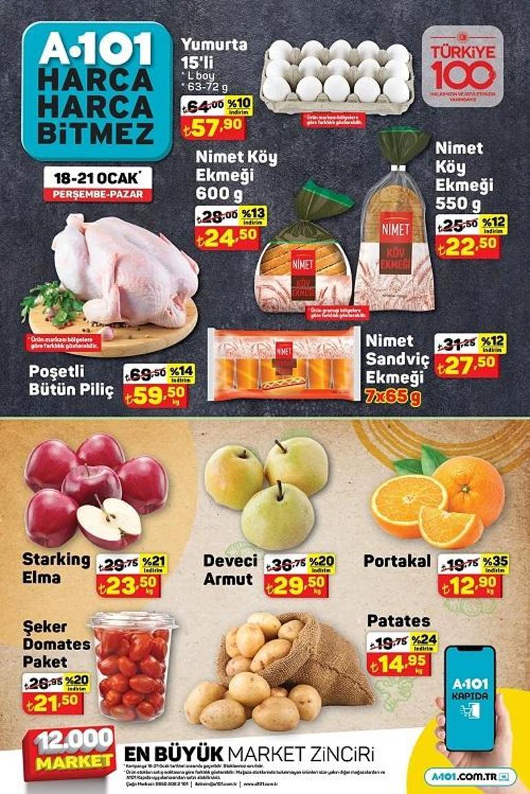 للفترة بين 20 إلى 26 يناير 2024.. عروض رائعة يعلن عنها متجر يوزبير A101 للفترة بين 20 إلى 26 يناير 2024.. عروض رائعة يعلن عنها متجر يوزبير A101