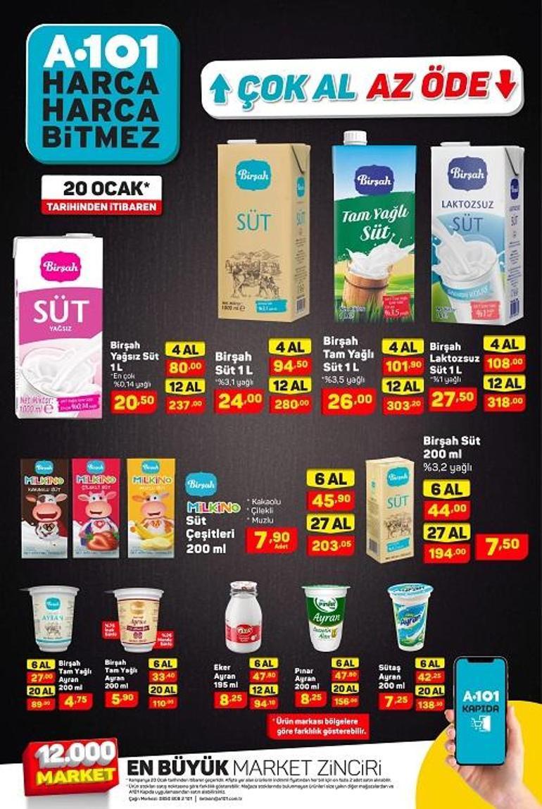 للفترة بين 20 إلى 26 يناير 2024.. عروض رائعة يعلن عنها متجر يوزبير A101 للفترة بين 20 إلى 26 يناير 2024.. عروض رائعة يعلن عنها متجر يوزبير A101