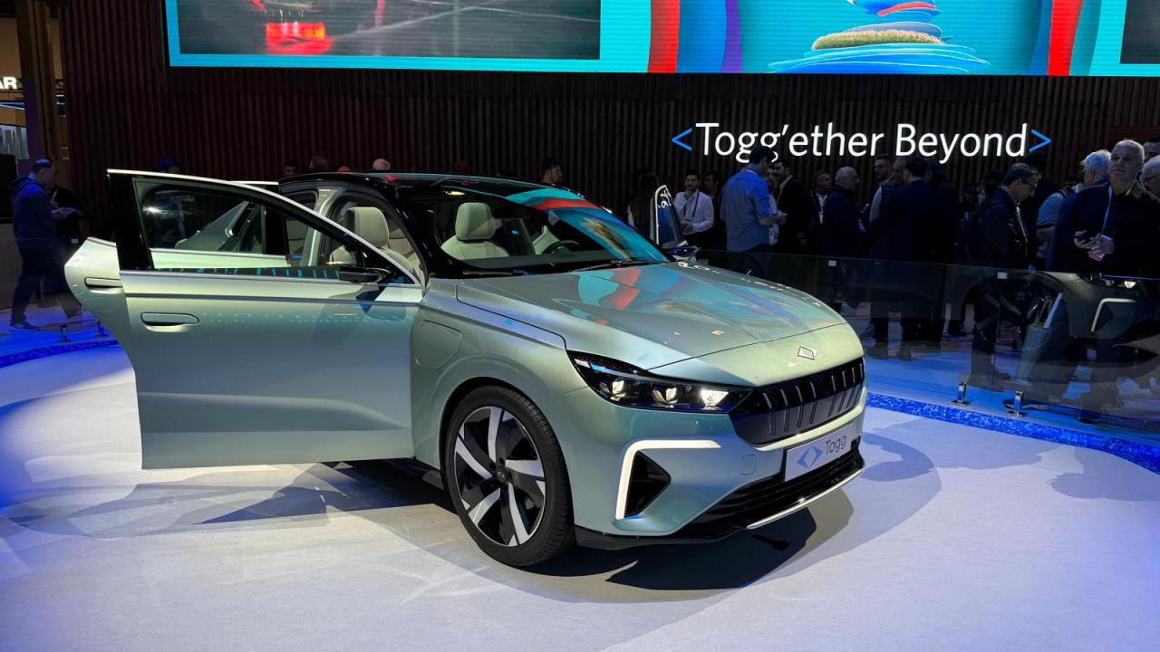 سيارة توغ T10F أحدث سيارة تطلقها شركة توغ TOGG التركية لصناعة السيارات الكهربائية سيارة توغ T10F أحدث سيارة تطلقها شركة توغ TOGG التركية لصناعة السيارات الكهربائية