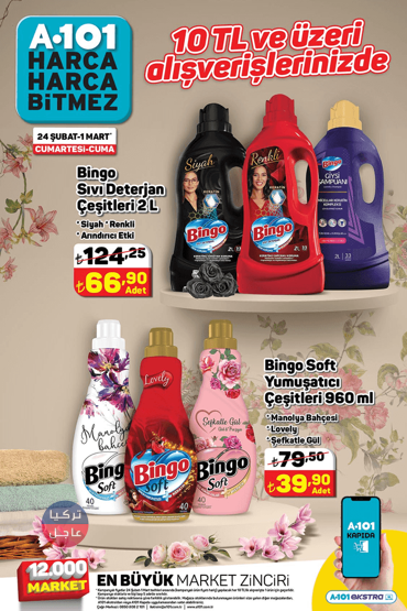 قائمة عروض يوزبير A101 (24 فبراير - 1 مارس 2024) قائمة عروض يوزبير A101 (24 فبراير - 1 مارس 2024)