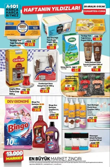 عروض يوزبير A101 الأولى لعام 2025